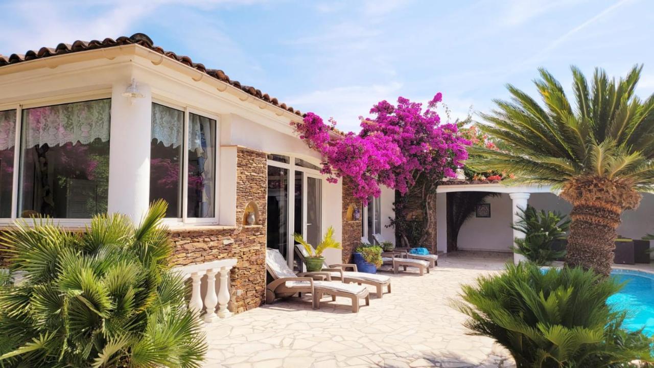 Villa Provencale A Sainte Maxime, Golf De Saint Tropez Eksteriør billede